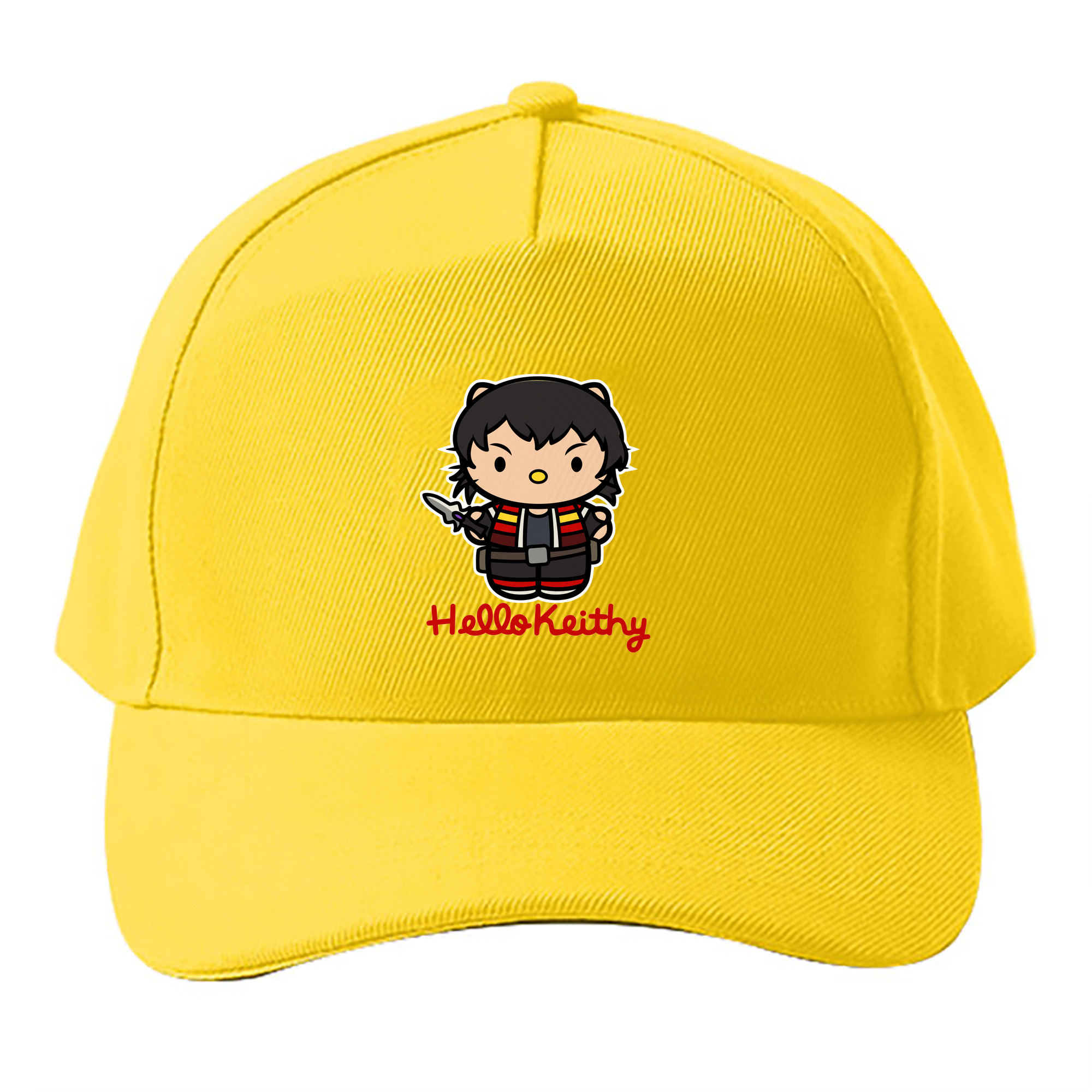 （画像用） Hello Kitty ハローキティ ベースボールキャップ 綿100％ 男女兼用 帽子 スポーツ